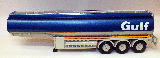 FUEL TANKER TRAILER GULF (J991 YWY)